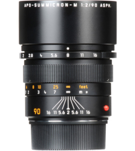 Leica APO-Summicron-M 90mm f/2 ASPH. Lens for Leica M